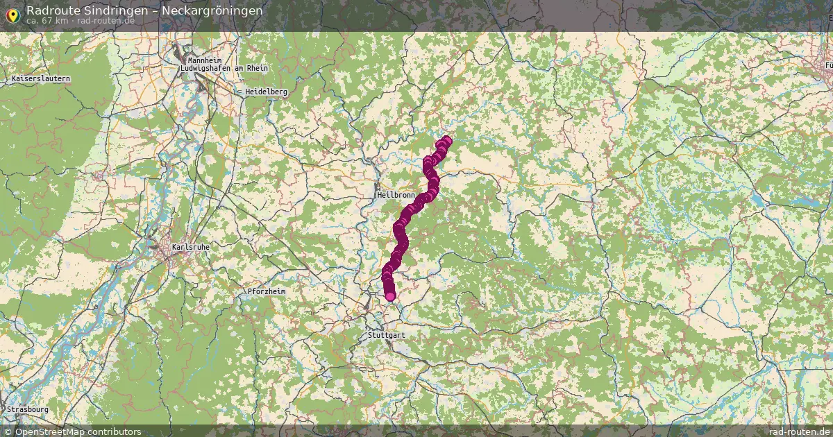 Radtour Sindringen – Neckargröningen