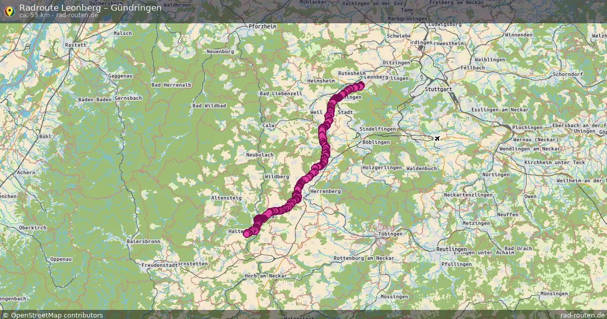 Radtour Leonberg – Gündringen