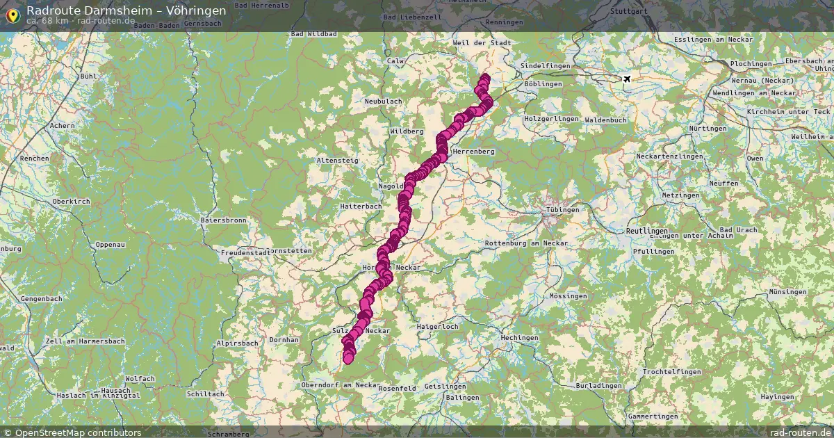 Radtour Darmsheim – Vöhringen