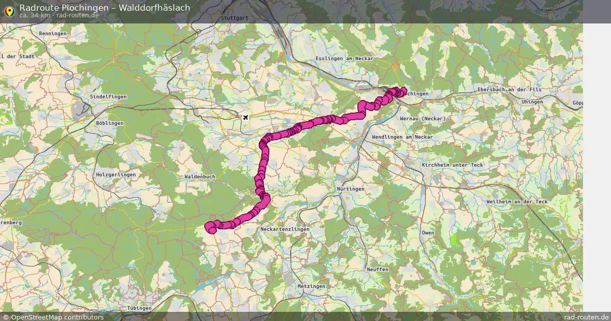 Radtour Plochingen – Walddorfhäslach