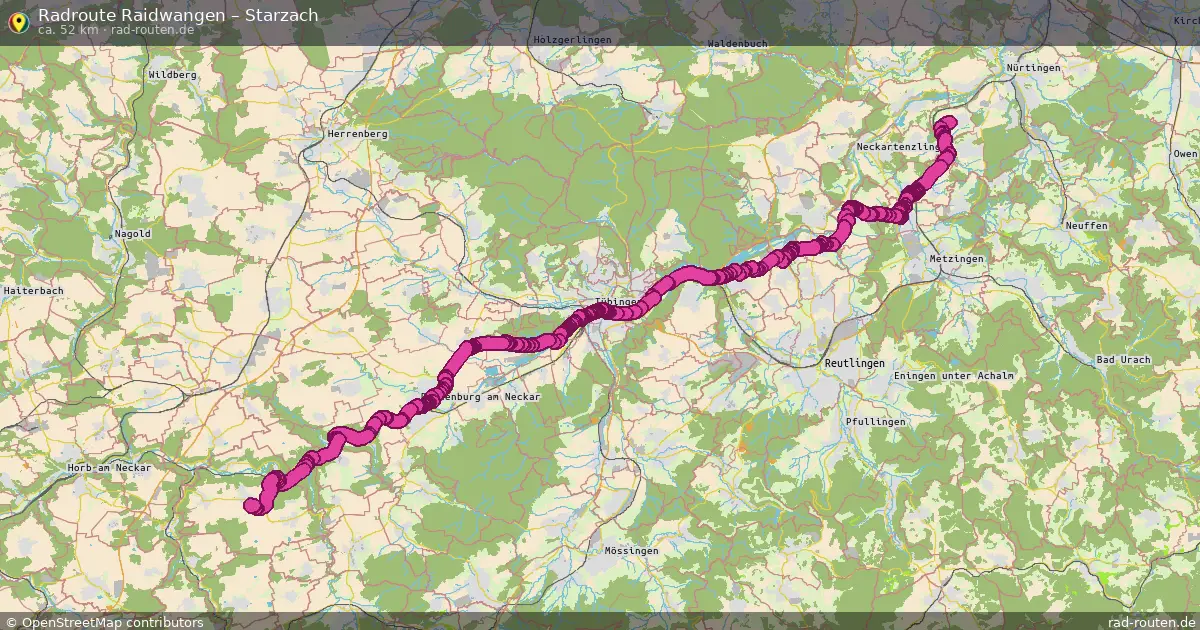 Radtour Raidwangen – Starzach