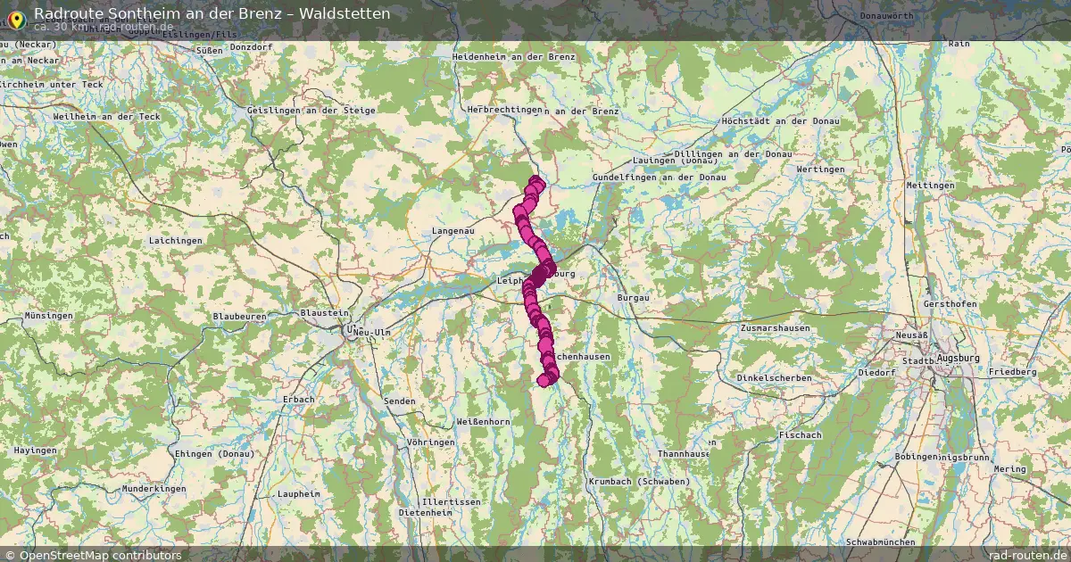 Radtour Sontheim An Der Brenz – Waldstetten