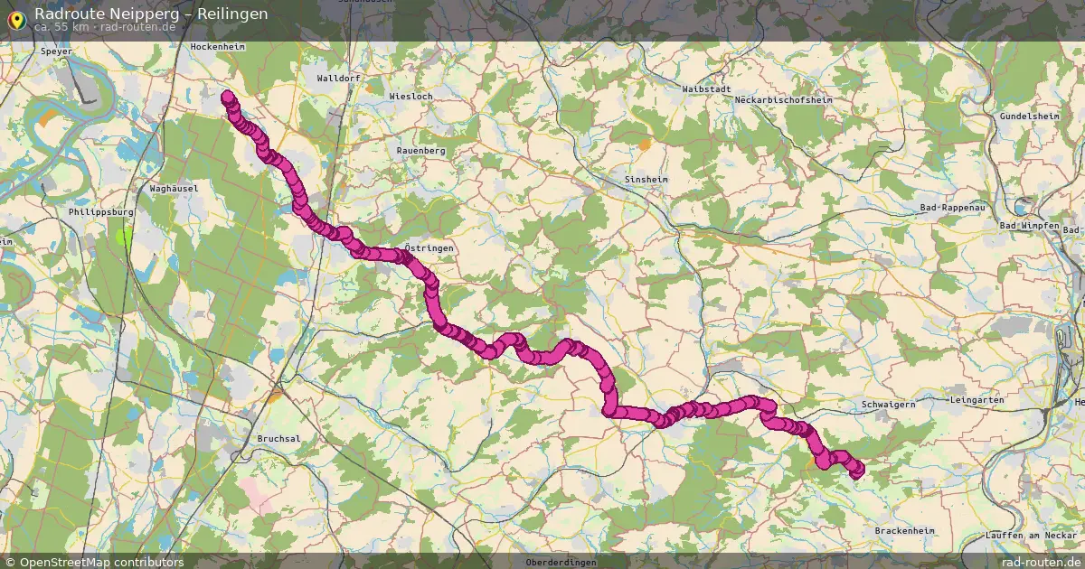 Radtour Neipperg – Reilingen