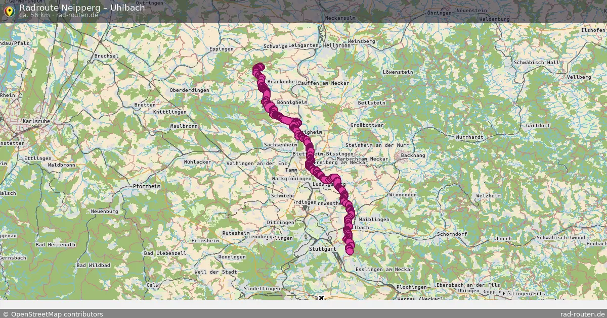 Radtour Neipperg – Uhlbach