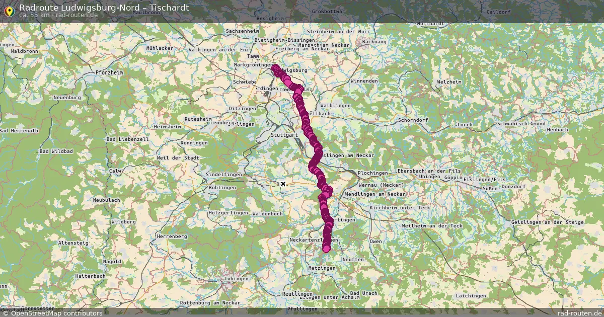 Radtour Ludwigsburg-Nord – Tischardt