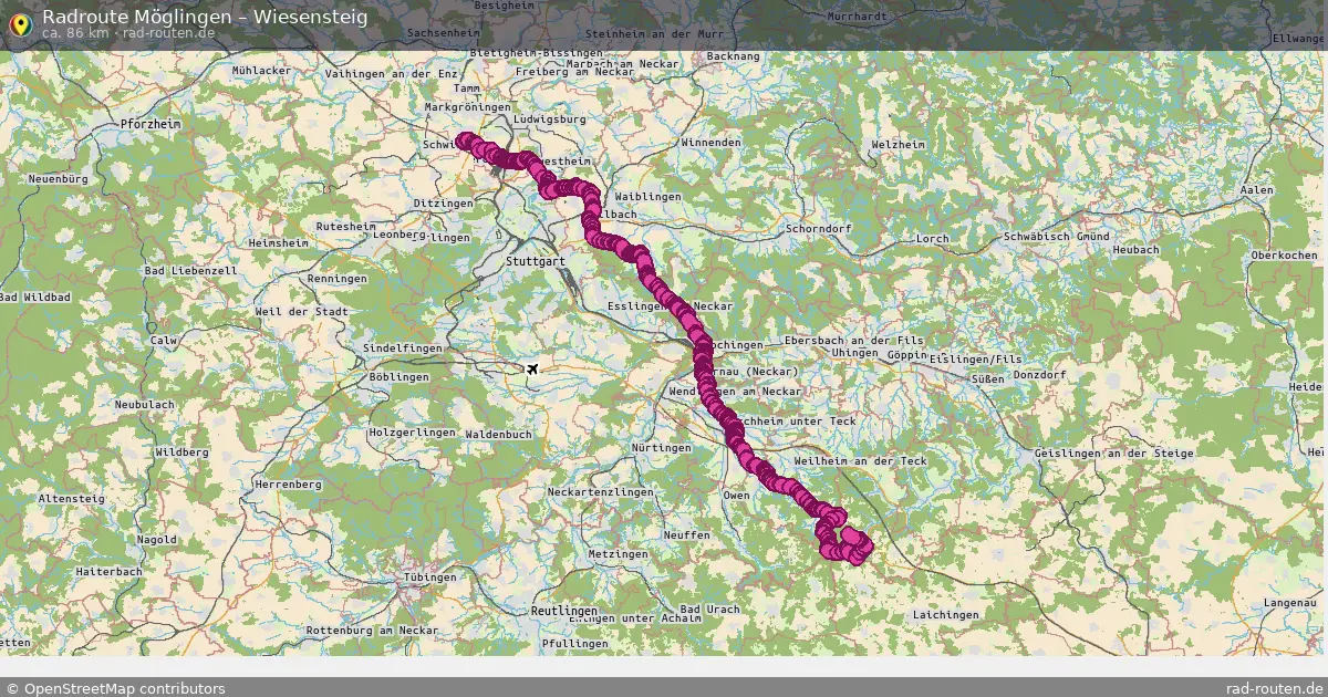 Radtour Möglingen – Wiesensteig