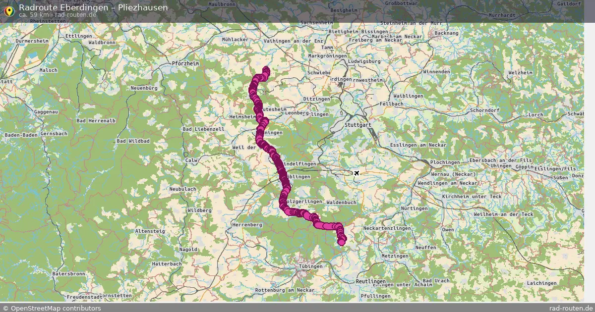 Radtour Eberdingen – Pliezhausen
