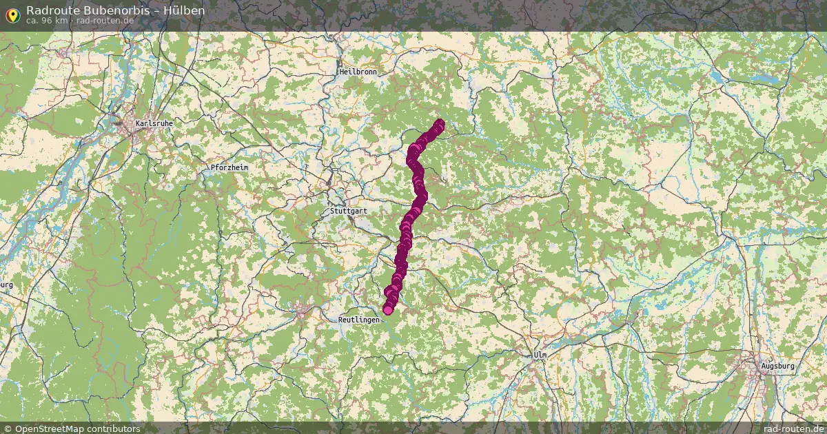 Radtour Bubenorbis – Hülben