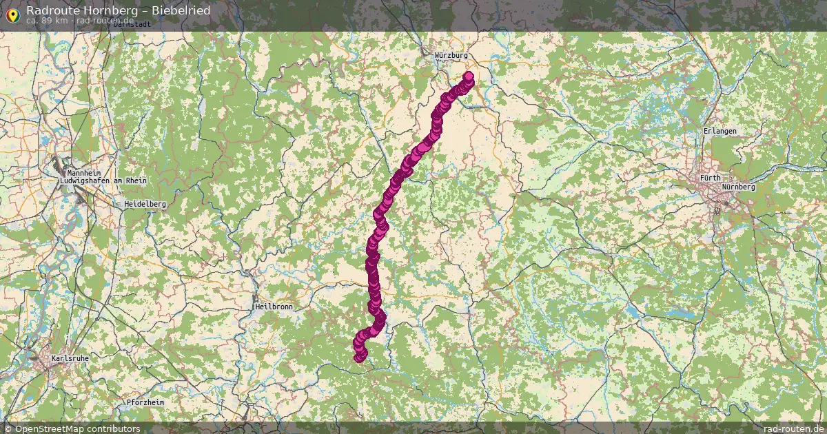 Radtour Leuzendorf – Biebelried