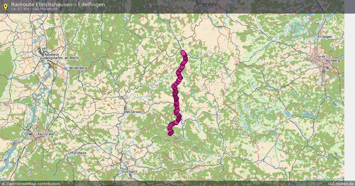 Radtour Gelbingen – Edelfingen