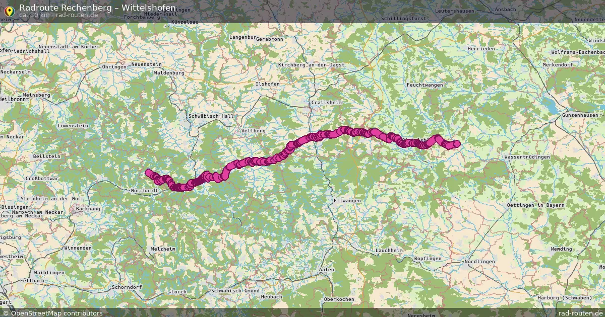 Radtour Rechenberg – Wittelshofen