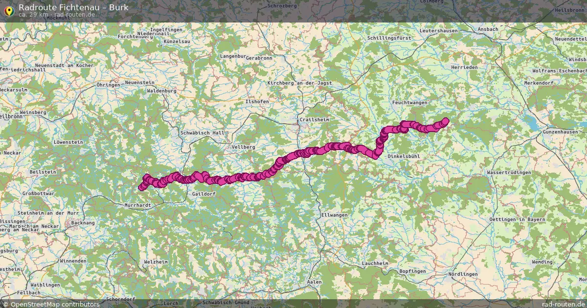 Radtour Unteraspach – Burk