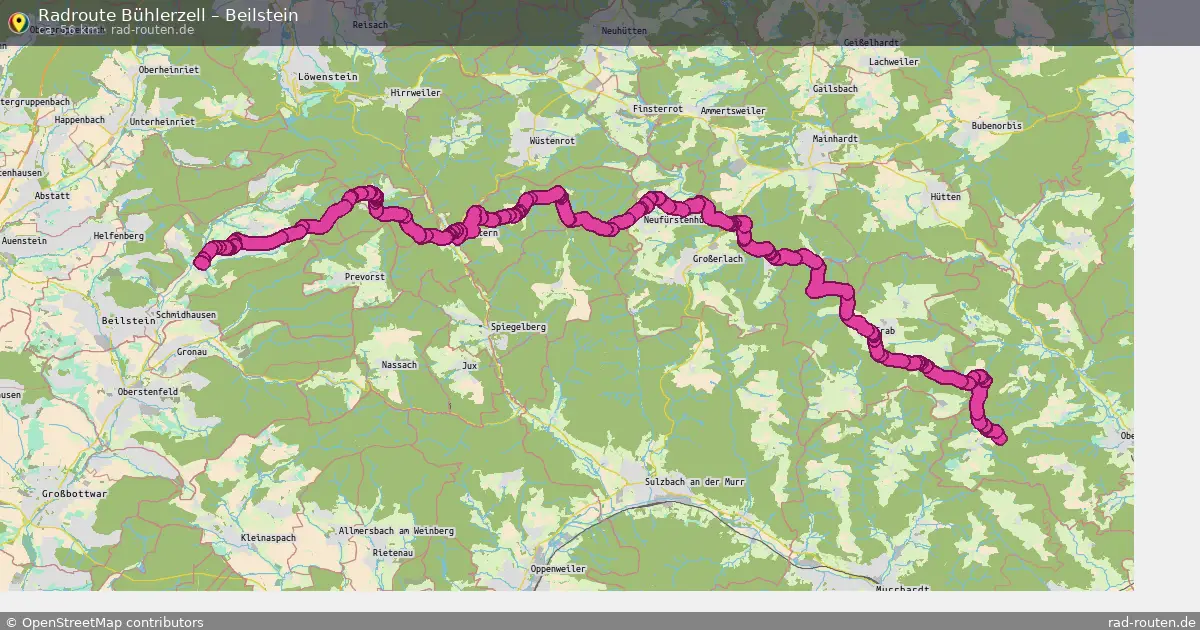 Radtour Bühlerzell – Beilstein
