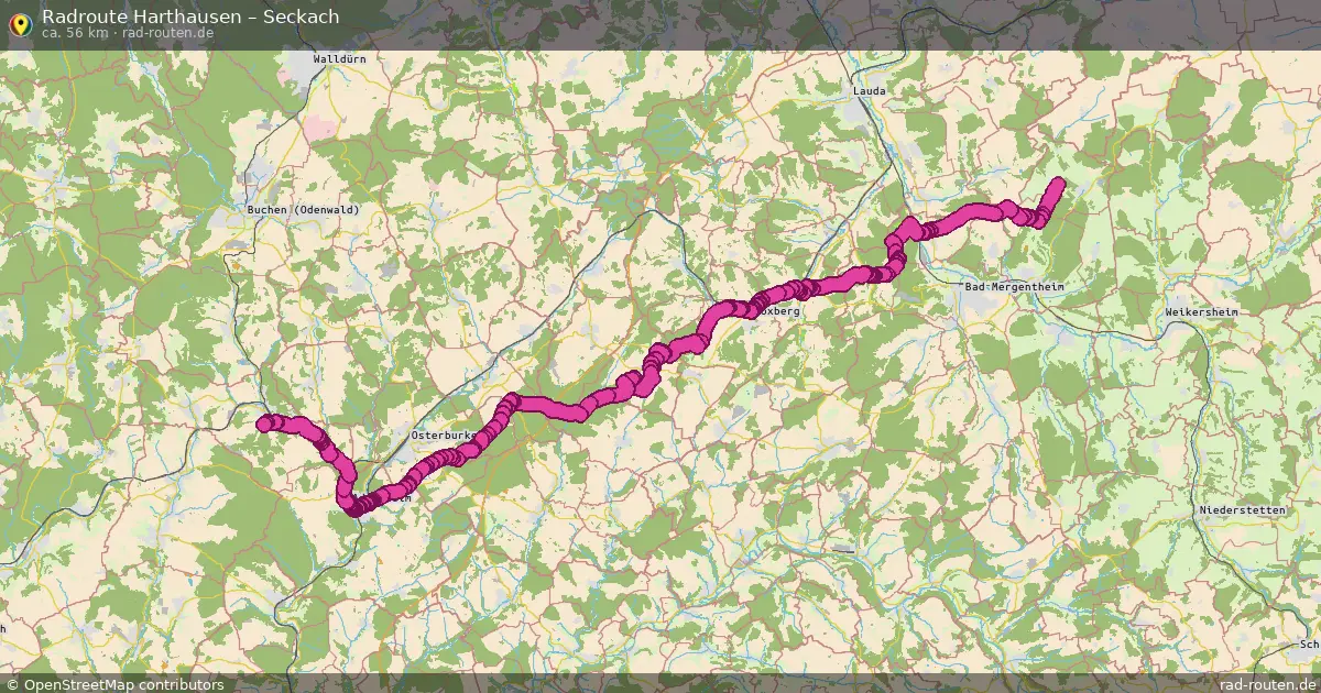 Radtour Harthausen – Seckach