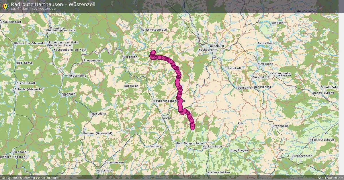 Radtour Harthausen – Wüstenzell