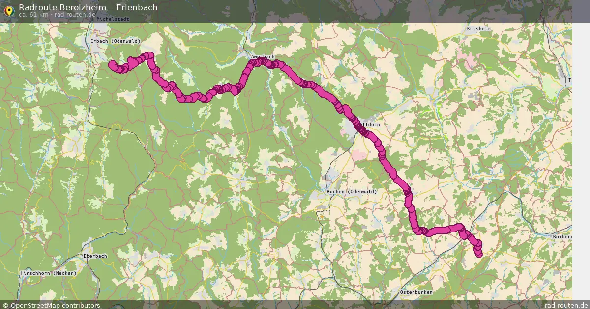 Radtour Berolzheim – Erlenbach