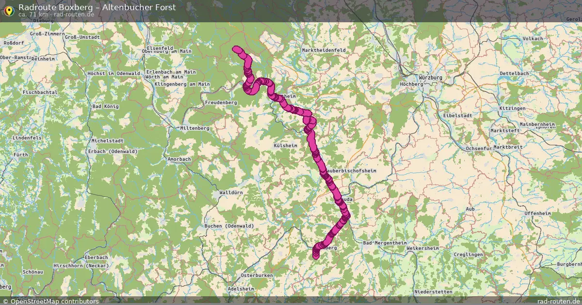 Radtour Boxberg – Altenbucher Forst