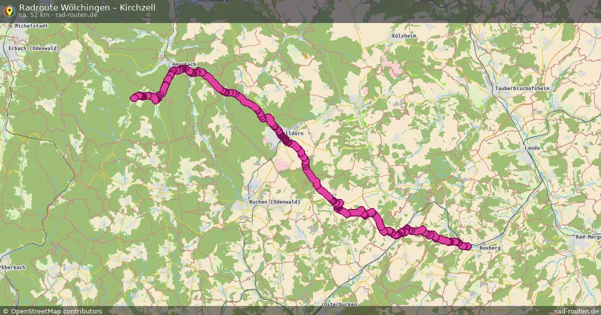 Radtour Wölchingen – Kirchzell