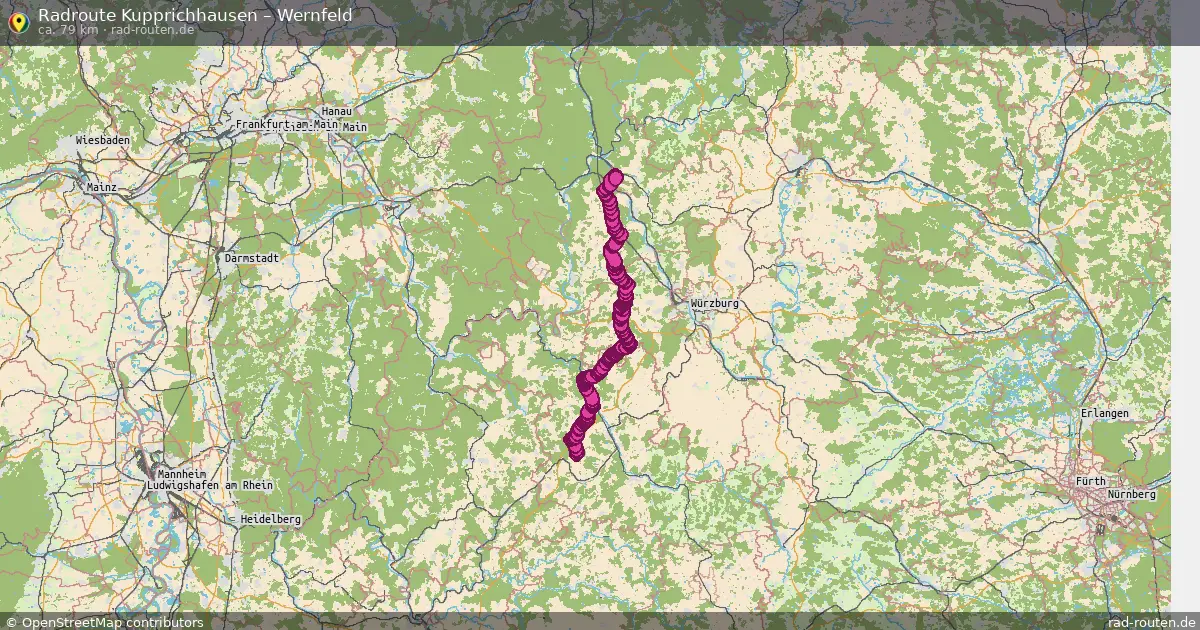 Radtour Kupprichhausen – Wernfeld