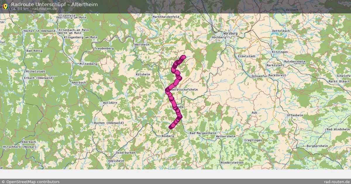 Radtour Unterschüpf – Altertheim