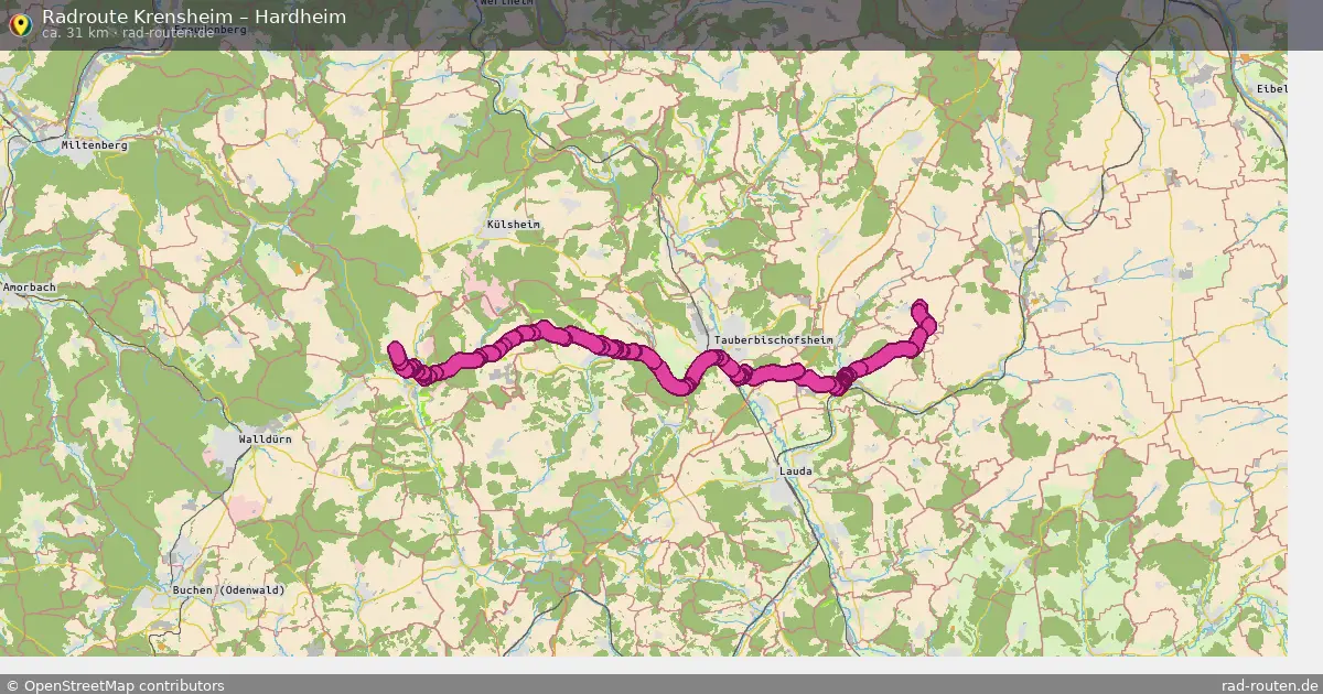 Radtour Krensheim – Hardheim