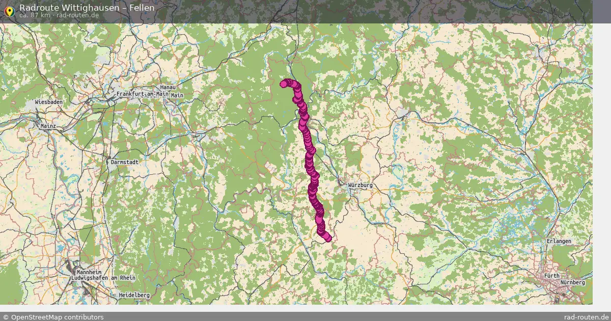 Radtour Wittighausen – Fellen
