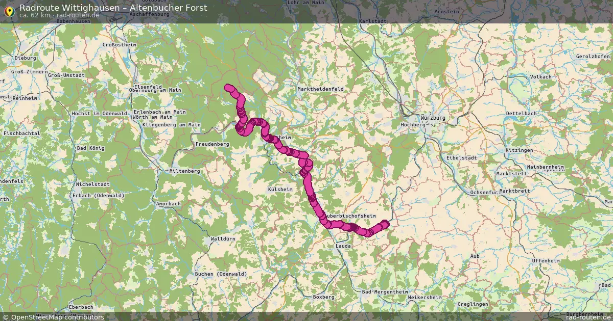 Radtour Wittighausen – Altenbucher Forst
