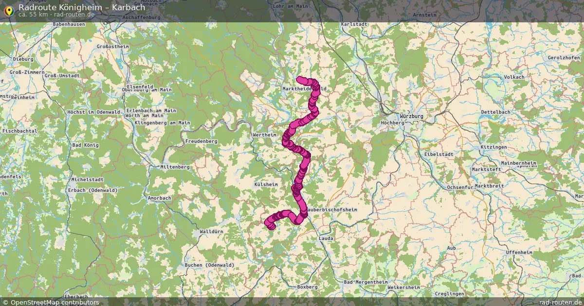 Radtour Königheim – Karbach