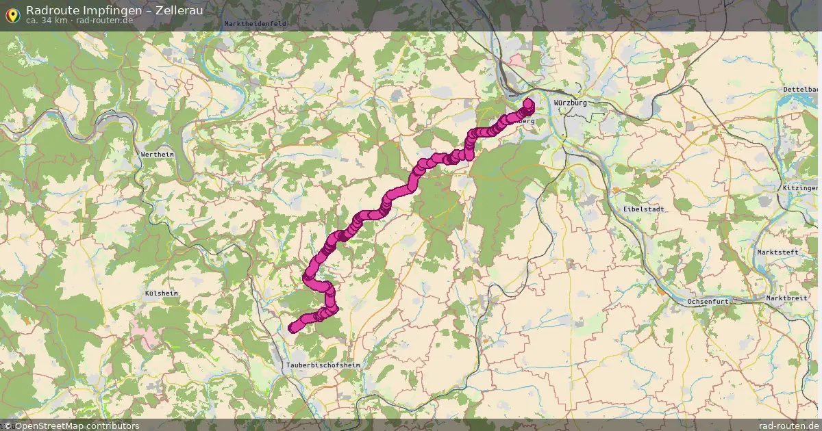 Radtour Impfingen – Zellerau