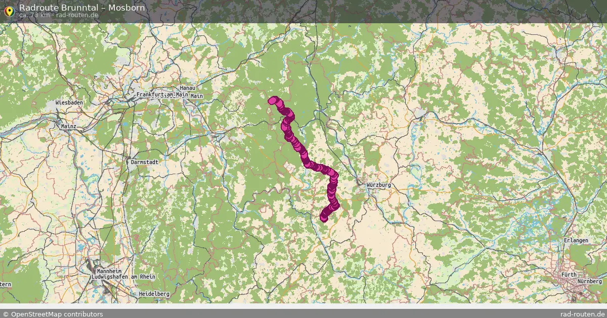 Radtour Brunntal – Mosborn