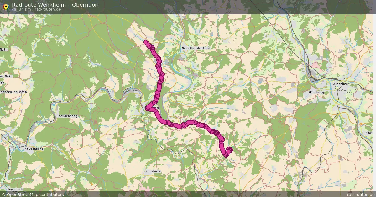 Radtour Wenkheim – Oberndorf