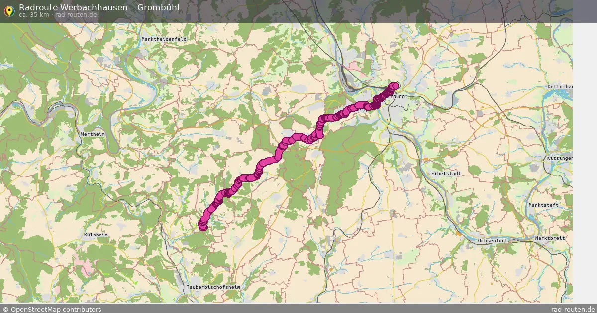 Radtour Werbachhausen – Grombühl