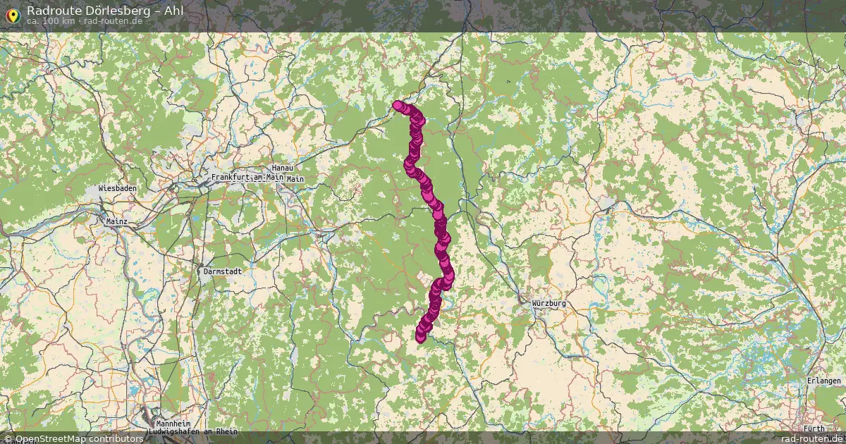 Radtour Dörlesberg – Ahl