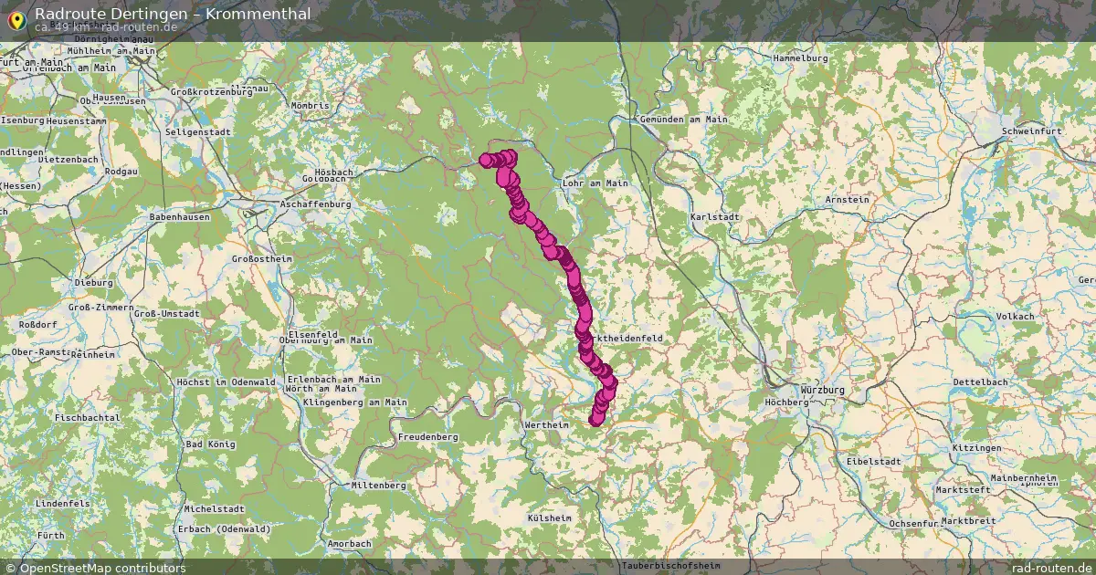 Radtour Dertingen – Krommenthal