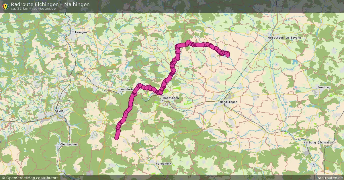 Radtour Elchingen – Maihingen