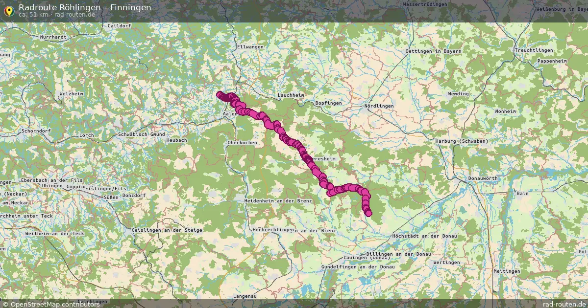 Radtour Schrezheim – Finningen