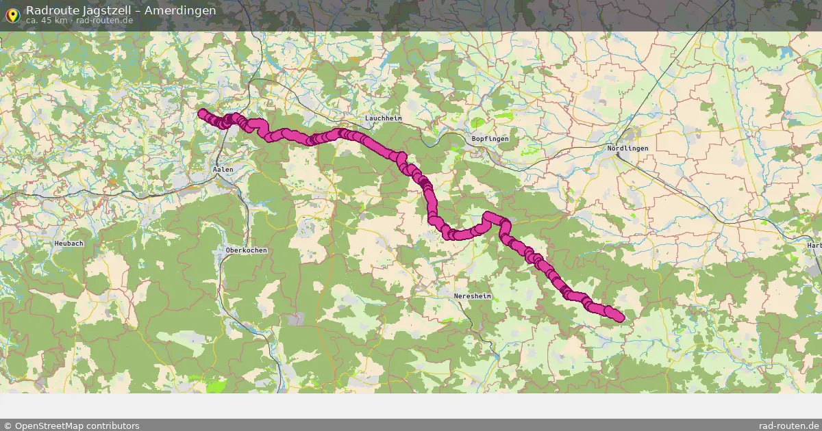 Radtour Jagstzell – Amerdingen