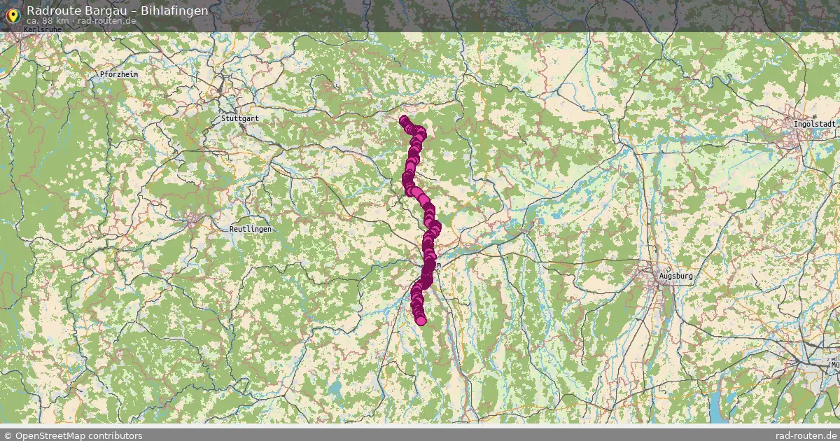 Radtour Bargau – Bihlafingen