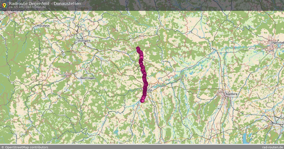Radtour Degenfeld – Donaustetten