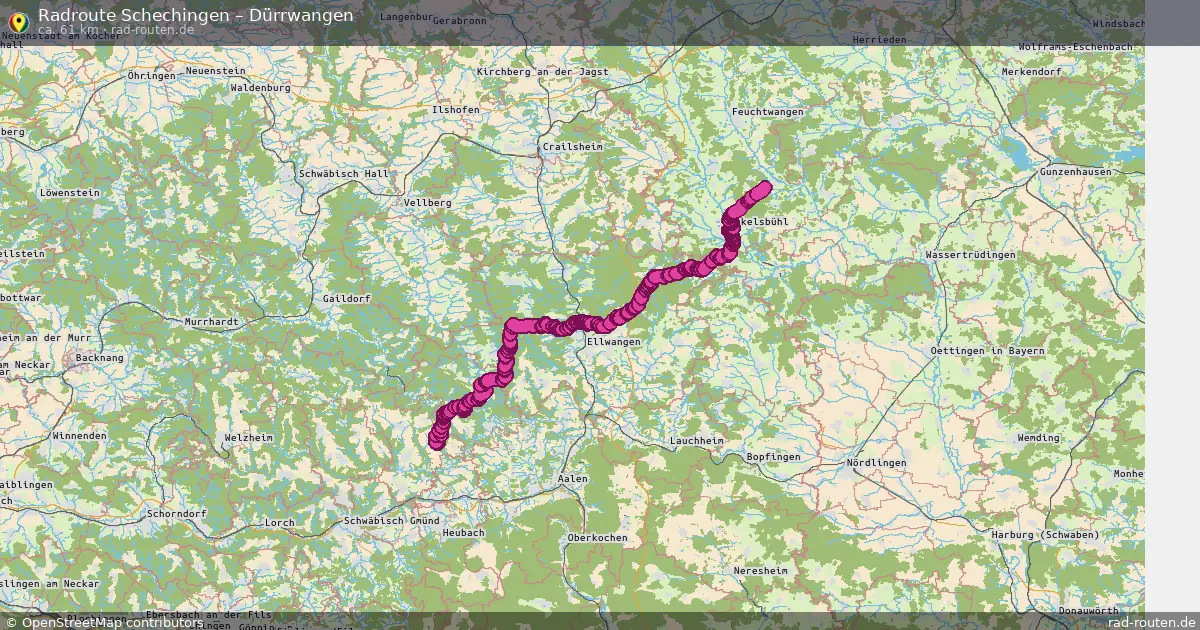 Radtour Schechingen – Dürrwangen