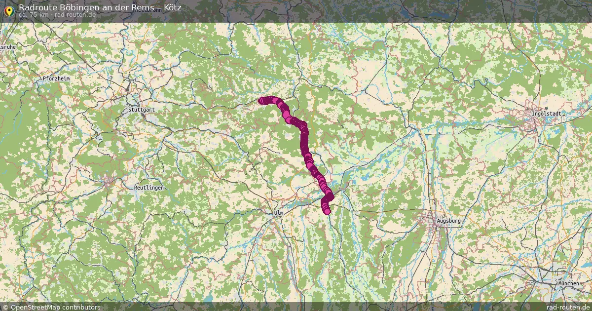 Radtour Böbingen An Der Rems – Kötz