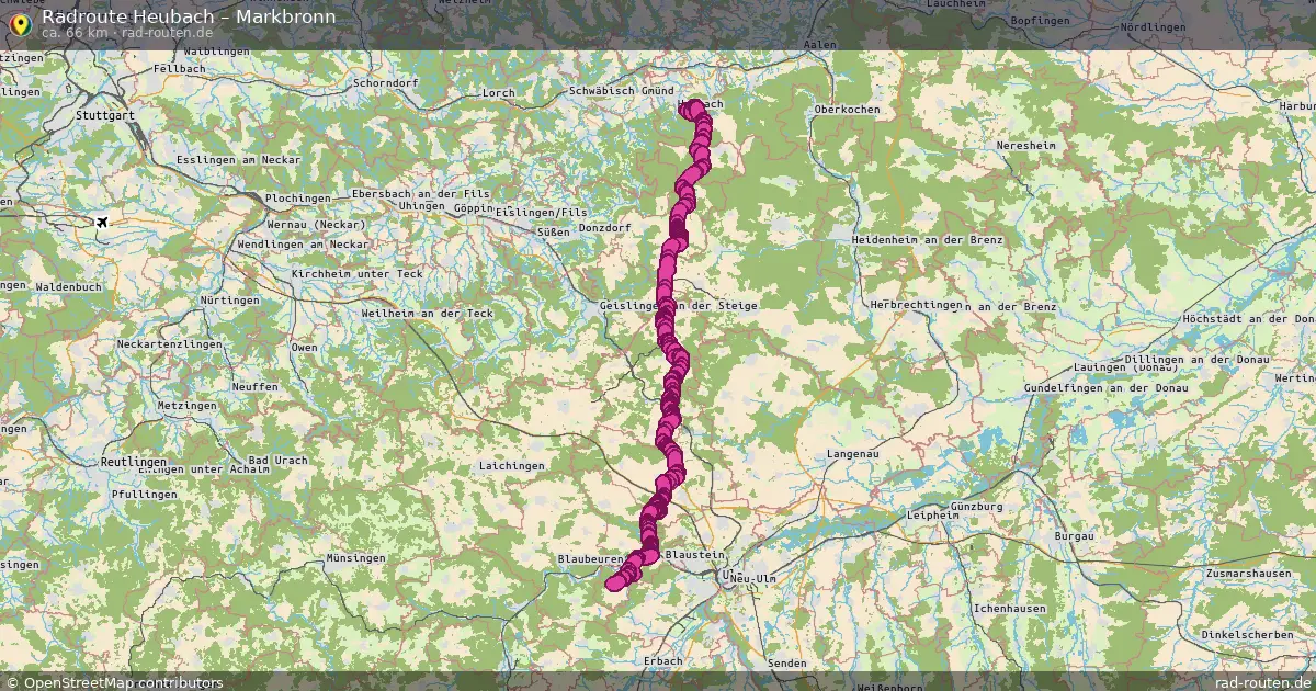 Radtour Heubach – Markbronn