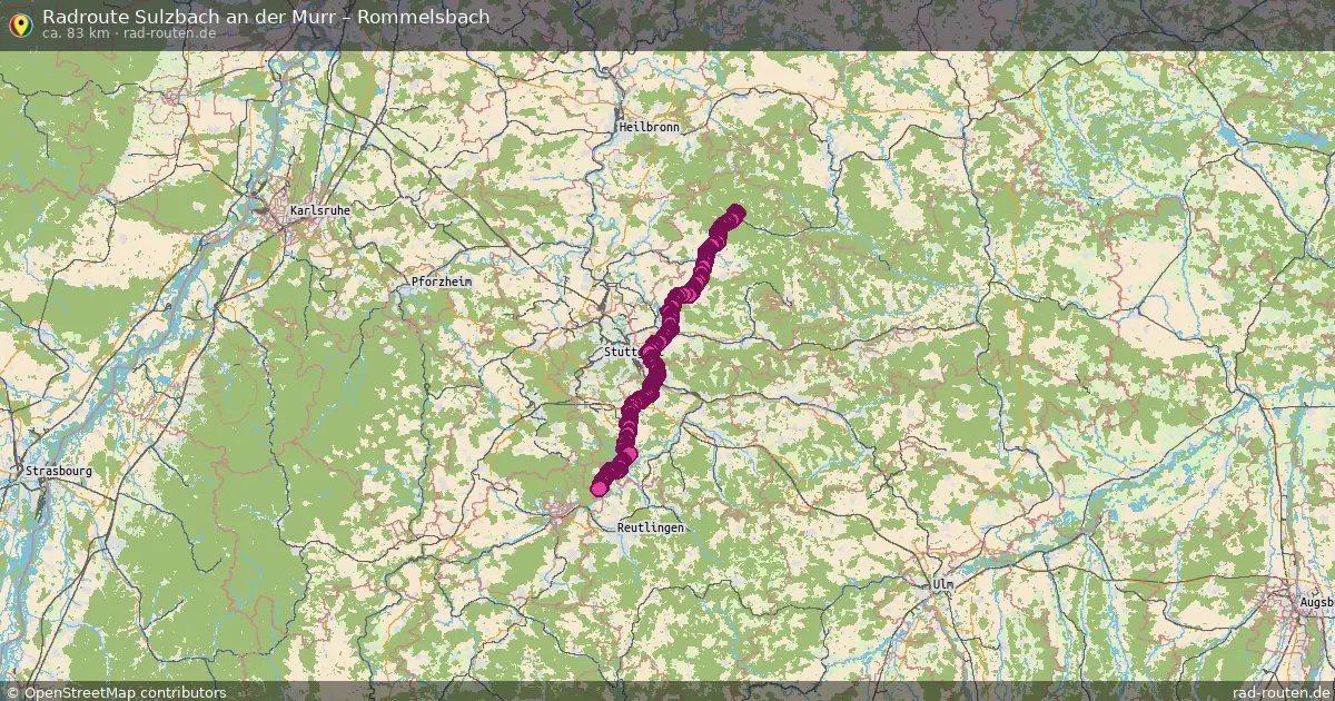 Radtour Sulzbach An Der Murr – Rommelsbach