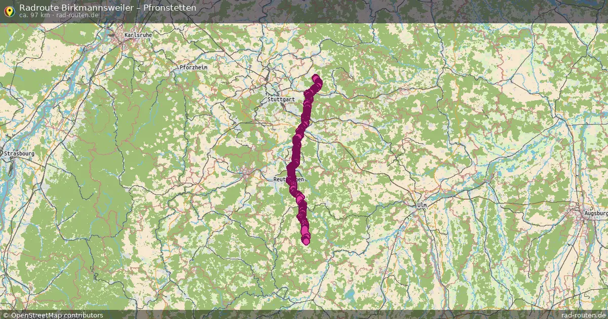 Radtour Birkmannsweiler – Pfronstetten