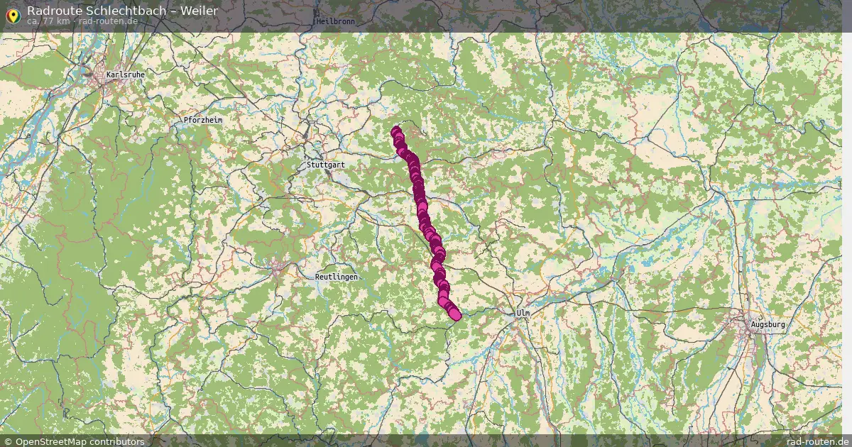 Radtour Schlechtbach – Weiler