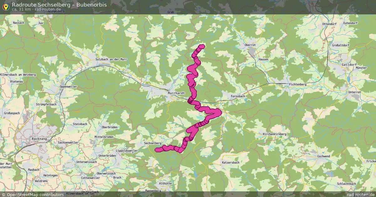 Radtour Sechselberg – Bubenorbis