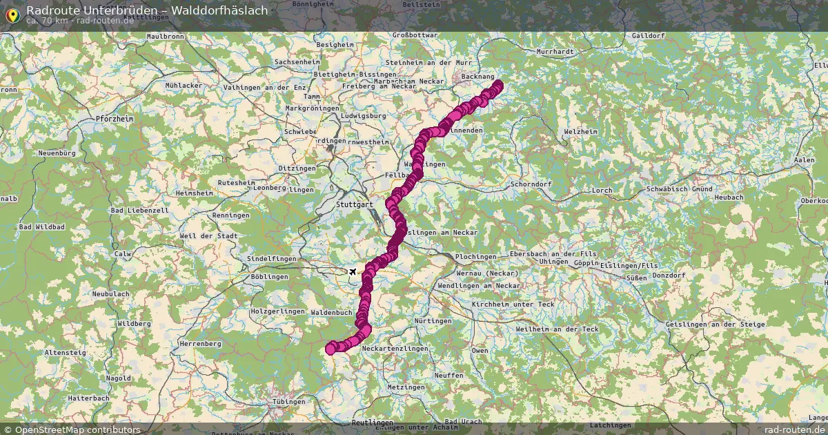Radtour Unterbrüden – Walddorfhäslach