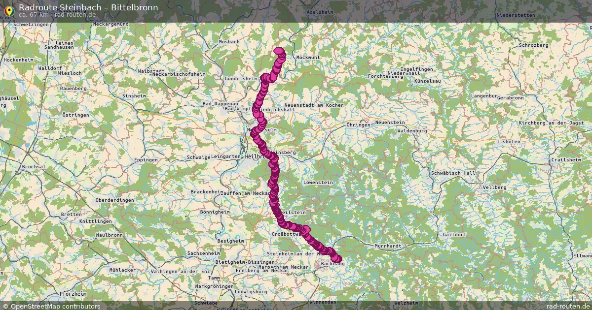 Radtour Steinbach – Bittelbronn