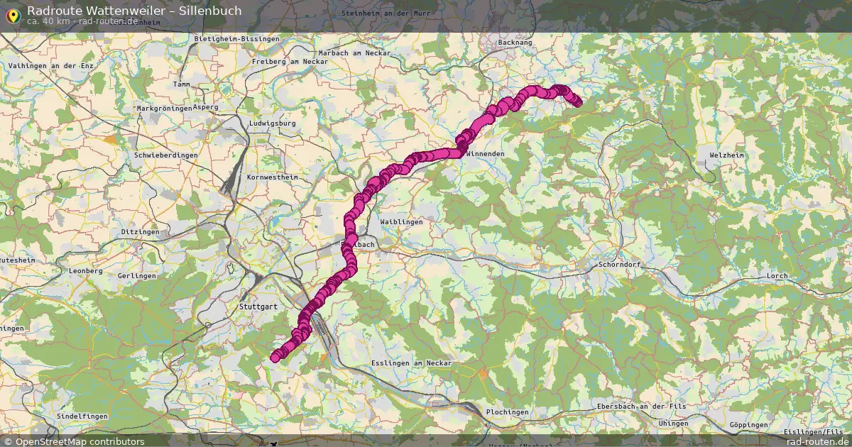 Radtour Wattenweiler – Sillenbuch