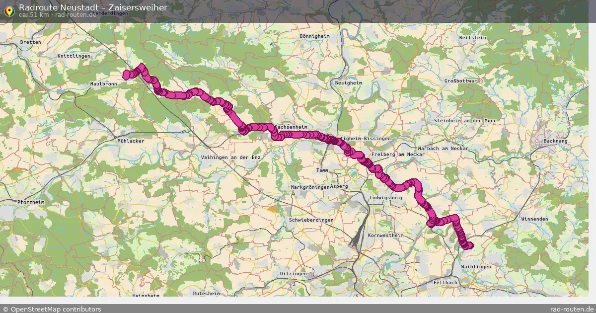 Radtour Neustadt – Zaisersweiher